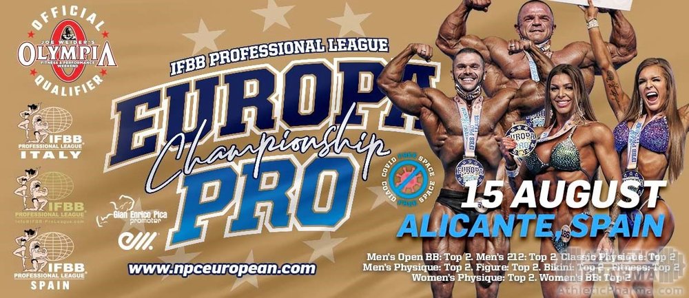 Афиша Europa Pro Championship от IFBB