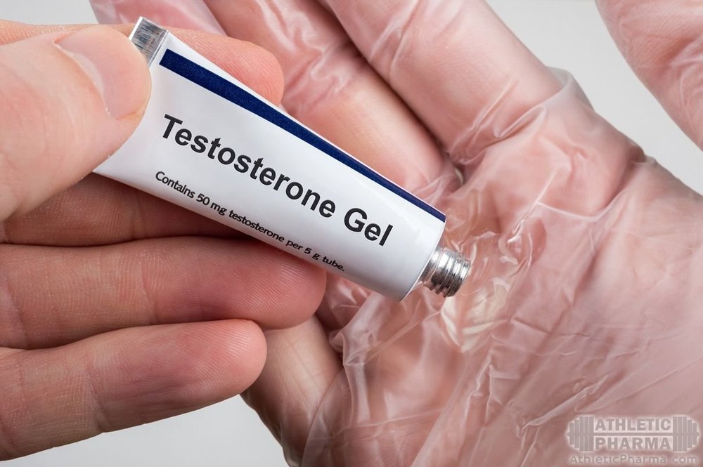 Нанесение тестостеронового геля